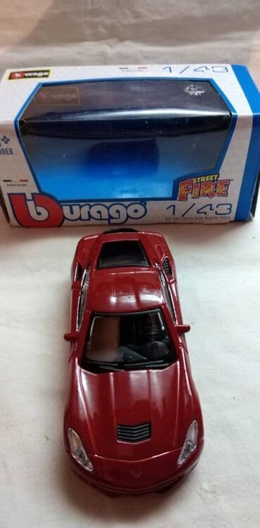 oluja strasti 1 epizoda sa prevodom: Burago 2014 Chevrolet Corvette Stingray, 1:43 China — 3
