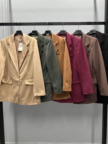 Donji delovi trenerke: 🔥Ženski blejzer – klasičan kroj - Dužina do ispod kukova, ravna — 6