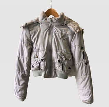 bojanje jakne od poliestera: Jennyfer, XL, Vez, Sa postavom, Perje — 5