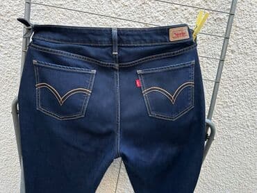 bata obuca nis: LEVIS 535 LEGGING - Prosto fantastične tamne skinny Levis. Kao nove su — 4