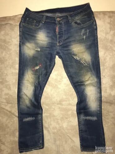 Duksevi: Original DSQUARED2 farmerice 36 100% cotton Made in Italy Polustruk — 2