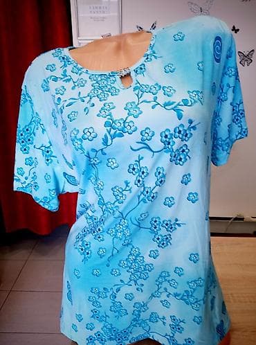 top majica leoparonly trendy: Ženske majice 
pamuk elastin 
vel. L. Xl. 2xl. 3xl cena 599din 💋 — 5