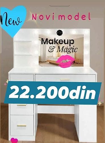 mehanizam za sto: Sto za sminkanje Akcija — 1