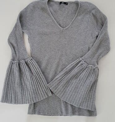 eu brojevi obuce: S (EU 36), Viscose, Single-colored, color - Grey — 2