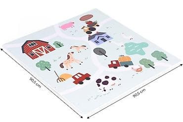 step deka cena: Velika podloga za igru ECOTOYS – EVA FOAM Farma 01, 21 dela Šifra — 3