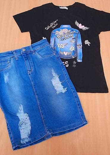 liu jo suknje: Suknje teksas 2800 — 2