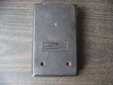 solarni radio: Casio electronic calculator HL-809 Sa početka 80-ih. Dugo stoji — 5