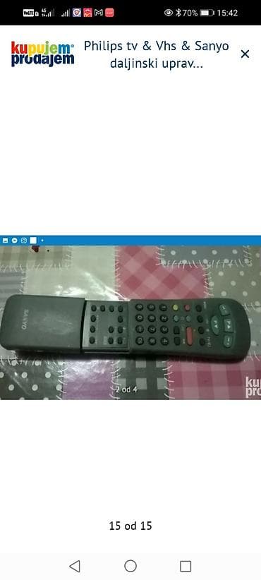 patrone za frizider: Philips univerzalni daljinski upravljač za TV/Video - Model brenda — 9