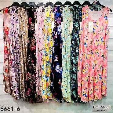 Beauty & Care: Letnja maxi haljina bez rukava – Emi Moda (model 6661-6), Made in — 2