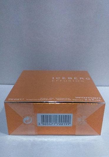 Personal Items: ICEBERG EFFUSION WOMAN EDT 75ML | Iceberg Effusion woman edt 75ml — 3