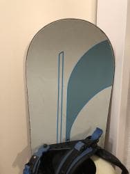 deciji bicikli za devojcice: Snowboard br.10 Burton sa vezovima 143 cm, uvoz CH — 2