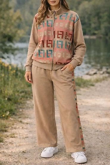 pantalone versace: Damski komplet trenerke – jakna sa rajsferšlusom i donji deo sa — 3