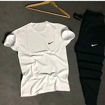 pantalone muske svecane: Trenerka Nike, bоја - Crna — 4