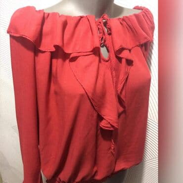 zimske jakne c a: Nova off-the-shoulder L-XL Prelepa,cistog viskoznog — 5