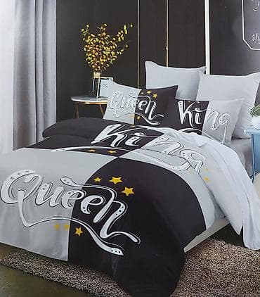 ikea posteljina za decu: Posteljina set "KING & QUEEN"-više dezena 🔊🔊OGRANIČENE KOLIČINE — 4