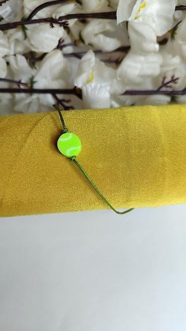 nakit za odecu: Narukvica sa sportskim priveskom – bejzbol/softbol motiv - Materijal — 3