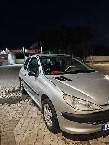 Peugeot 206, 3-vrata, srebrna boja, benzinski hatchback kompaktne