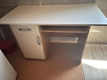 prodaja punog drveta za ormar: Radni/računarski sto sa fiokom, ormarićem i izvlačnom policom za — 3