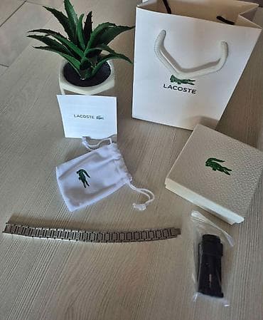 jakne kp: Lacoste muška narukvica od nerđajućeg čelika - Materijal: nerđajući — 2