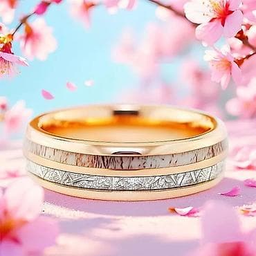 beli mona kais: Zlatni prstenovi i komplet nakita – elegantan dizajn - Zlatni prsten — 9