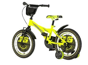 deciji tricikli guralice: Bicikl kids Visitor Player 16" – neon žuti Šifra proizvoda: 116 EAN — 5