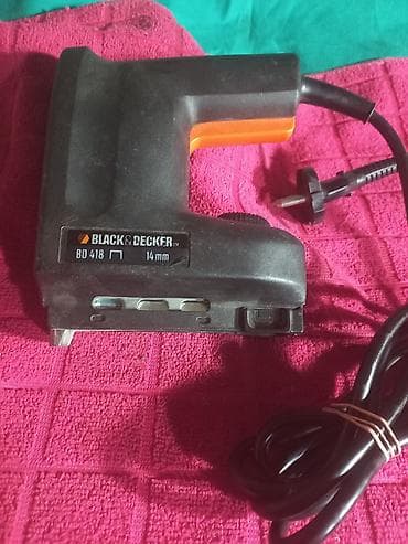 kompresor za balone: Električna heftalica Black & Decker BD418 - Model: BD 418 - Tip — 1