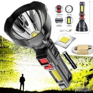 ljubav i novac 1 epizoda sa prevodom: Takticna super jaka baterijska LED lampa 100000lm Karakteristike — 1