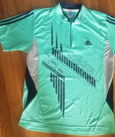 perlice za nakit beograd: Adidas original sportska majica zelena, za sport ili trening — 1
