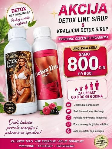methanol cena: **Detox Line sirup / Kraljičin Detox sirup / Detix Med / Trex Cap A1 — 1