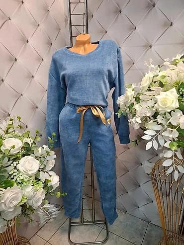 Kućna odeća: Ženski komplet trenerke – bluza i donji deo - Model: dvodelni komplet — 4