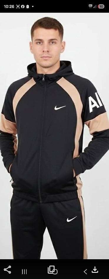 majica velicina m: Muški sportski komplet – dukserica sa kapuljačom i donji deo — 3