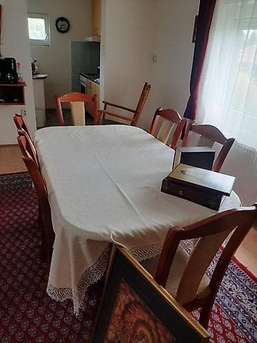 polovne kuhinje od punog drveta: Sto puno drvo i 6 Stolica moze korekcija cene — 5