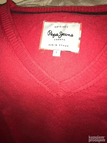 Trenerke: Original Pepe jeans dzemper M 100% cotton Ramena 47cm, rukav 65cm — 3