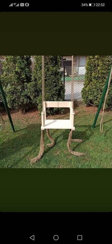 metro stolice za bastu: Ljuljaška za decu i odrasle Dimenzije ljuljaške: 50 x 30 cm Cena: 3200 — 1