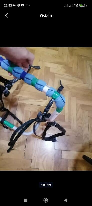 crni triko za devojcice: Nosac za bicikla tri na gepek vratima(Hedzbek). Nosac je kao nov. ja — 6