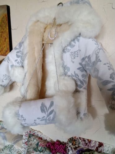 deciji prsluci hm: Fur coat, 98-104 — 1