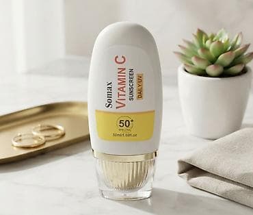 huda beauty paleta cena: Somax Vitamin C Sunscreen Daily UV – SPF 50+ (PA++++), 50 ml - Dnevna — 1