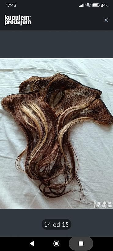 krede za kosu: Prodajem prirodnu kosu,kupljena je ovako šatirana u herba — 6