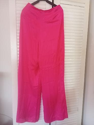 cargo pantalone: Nove Zara saten pantalone od viskoze Vel M — 3