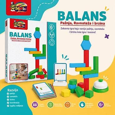 Simple Balans – društvena igra ravnoteže za 2 igrača Opis: Balans je