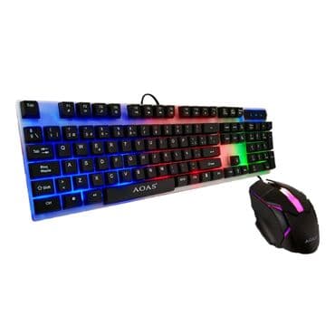 usisivači sa kesom: Gejmerska tastatura i mis crna i bela novo gaming akcija cene nisu — 4