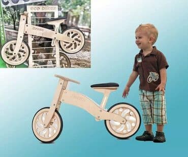 Eko DRVENI bicikl bez pedala Ecobike je drveni balans bicikl bez