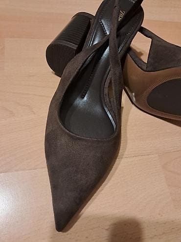 samba zenske: ZARA ženske cipele - Model: špic vrh, sa elastičnom trakom iza pete - — 3