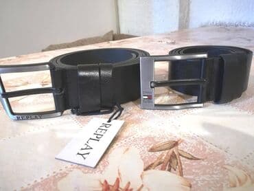 muski set kais i novcanik: Muški, Materijal: Koža — 2