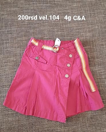 Dečija suknja-šorts Palomino (C&A) - Veličina: 104 (oko 4 godine)