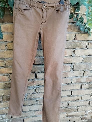cigaret pantalone zara: C&A farmerke – veličina L - Model: uski kroj (slim/skinny — 2