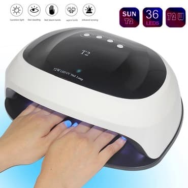 Aparati za manikir i pedikir: Uv Led lampa za nokte T2 72w Novi model lampa za nokte T2 72w Smart — 2