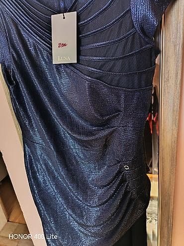 Roll-necks: Kombinezon LUNA – model “Morgan”, teget, veličina 42. Elegantni — 3