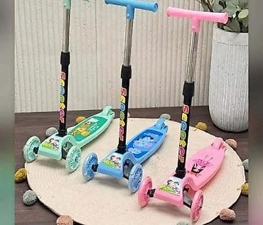 Dečiji trotinet na tri točka - Model: Scooter (tri točka – dva