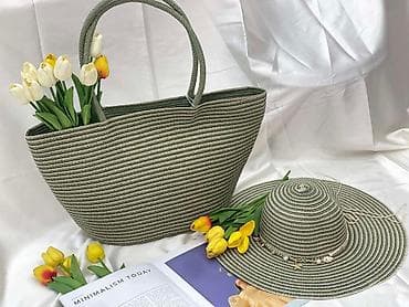 Kompleti: Set torba + šešir .Cena 2700 din — 2